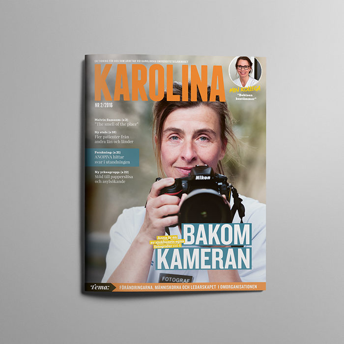Redesign tidning: Karolina