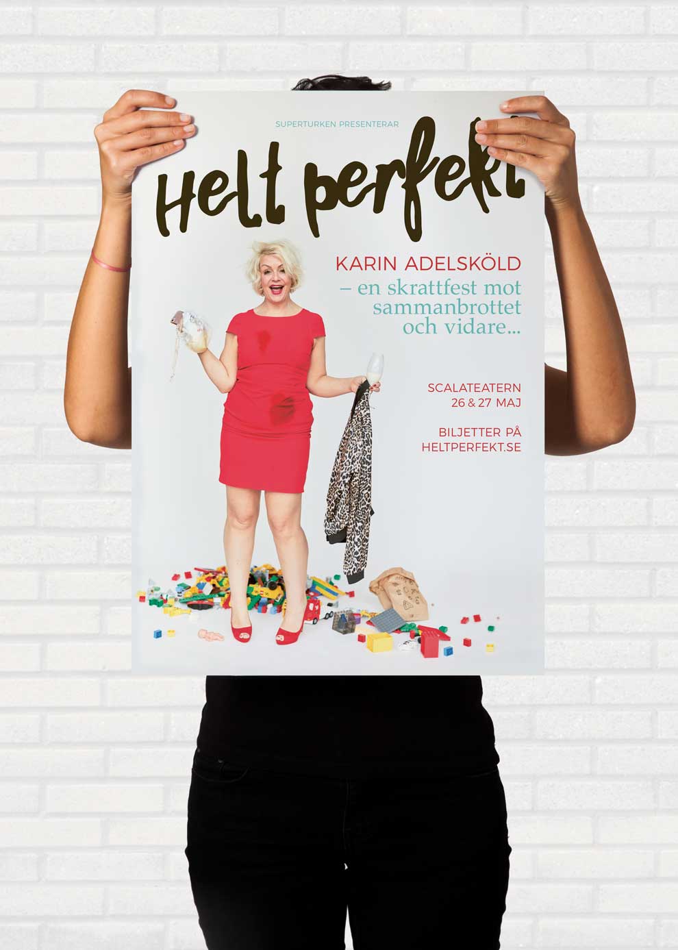 helt perfekt poster